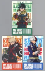 【中古】シール・ステッカー 緑谷出久＆爆豪勝己＆轟焦凍 チケット風ステッカー 「劇場版 僕のヒーローアカデミア THE MOVIE ユアネクスト」 劇場グッズ