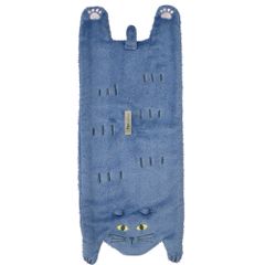 ☆ BLUE ☆ Sopii 퀵 드라이 타월 타월 속건 Sopii 속건 타월 약 25 × 60cm 현대 백화 A738 흡수 수건 귀여운 세련된 헤어 드라이 고양이 고양이 고양이 cat