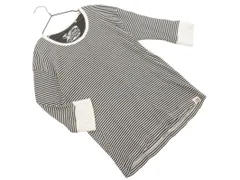 BEAMS HEART ビームスハート 7分袖 ボーダー カットソー sizeM/白ｘ黒 ■◇ レディース