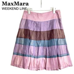 minaperhonenミナペルホネン マルチストライプ スカート - メルカリ