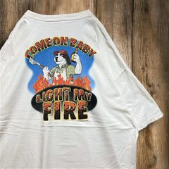 BJJJ アニマル Tシャツ ビンテージ 古着 白 ビッグドッグ BIG DOG S お父さん パパ 犬 XXXXLサイズ 2503  2980 p10
