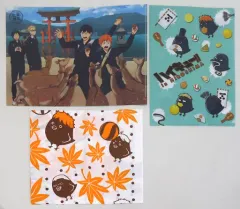【中古】その他雑貨(キャラクター) 広島限定ver ご当地限定クリアファイルセット+手ぬぐい 「ハイキュー!!」 ジャンプフェスタ2017グッズ