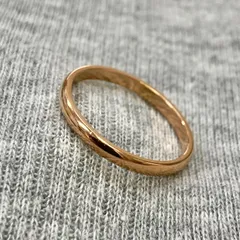 2025年最新】K18 指輪 甲丸リングの人気アイテム - メルカリ