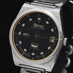 希少✨CITIZEN SEVENSTAR 4-520297Y 37mm 稼働 希少✨CITIZEN SEVENSTAR 4-520297Y 37mm 稼働 - メルカリ