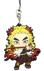 【中古】雑貨 煉獄杏寿郎/構え ラバーストラップ～無限列車編～ きゅんキャラいらすとれーしょんず 「一番くじ 鬼滅の刃 ～無限列車編～」 G賞