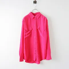 エキプモン フェム EQUIPMENT FEMME シルクシャツ XS/ピンク ブラウス トップス【2400013838559】のサムネイル