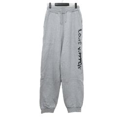 ルイヴィトン ネオンワーキングマンスウェットパンツ サイズS グレー