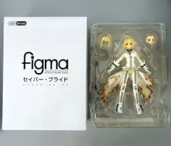 【中古】フィギュア [単品] figma セイバー・ブライド 「PSPソフト Fate/EXTRA CCC」 限定版 TYPE-MOON Virgin White Box 同梱品