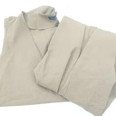 ◇ ⊂ La-gemme ラジェム 後ろウエストゴム セットアップ サイズM ブラウン レディース E  【1502180049088】