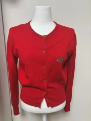 【雷市場（ポンジャン）商品韓国直送】 ヴィンテージ Vivienne Westwood(ヴィヴィアン・ウエストウッド) カーディガン レッドレーベル