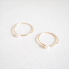 Ouca（ウーサ）リング/【一点もの】10KYG*×一粒淡水パールリング＃9、＃13