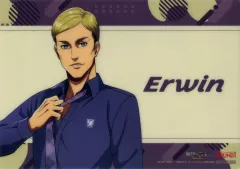 【中古】雑貨 エルヴィン・スミス オリジナルB4プラマット(レトロ風ファッションver.) 「進撃の巨人×ROUND1」 コラボパック・コラボルーム注文特典