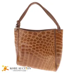 良品 MAURO GOVERNA マットクロコダイル ベビーピンク トートバッグ 良品 MAURO GOVERNA マットクロコダイル ベビーピンク トートバッグ