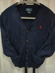 ポロ Ralph Lauren(ラルフローレン) ネイビー カーディガン キッズ 7