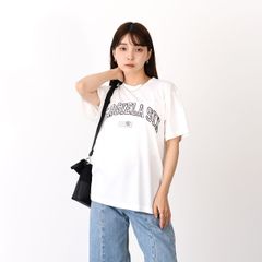 MM6 MAISON MARGIELA エムエムシックス メゾン マルジェラ トップス Tシャツ Margiela Six SH0GC0046 S24312 レディース ユニセックス ホワイト ブラウン ブラック 半袖 クルーネック 春 夏