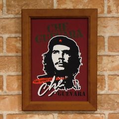 コジック　HARDCORE チェ・ゲバラ ポスター シリアルナンバー入り チェ ゲバラ ミニポスター B5 木製額入 ◇ CHE GUEVARA 革命家