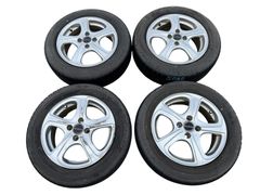 NISSAN14インチ シルバー アルミホイール スポーク(タイヤ165/55