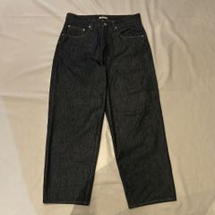 AURALEE オーラリー HARD TWIST DENIM WIDE PANTS デニムパンツ A00P03DM インディゴ size:32【代官山A07】