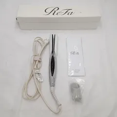 ReFa - 中古　美品　ReFa ストレートヘアアイロン RE-A102A ホワイト　箱無し ReFa - 中古 美品 ReFa ストレートヘアアイロン RE-A102A