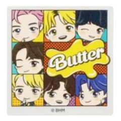 [중고] 씰 스티커 BTS(방탄소년단) [TinyTAN 스티커(Butter)]