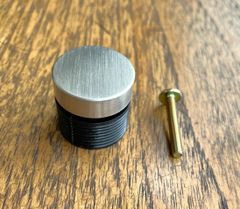 [30]平面円筒撮25mmホワイト　かわいいカワイイ可愛いお洒落オシャレおしゃれ 取手取っ手持ち手引き手引手ドアノブツマミつまみ引き出しキャビネットタンス扉戸棚家具チェストモダン金具装飾高級感DIYシンプル