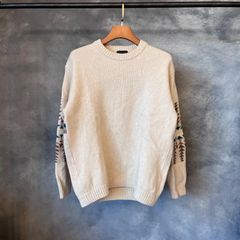 PENDELTON ジャガードカラーネックニット Lサイズ