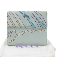 【未使用品】EMILIO PUCCI エミリオプッチ 三つ折り財布 EMILIO PUCCI エミリオプッチ 三つ折り財布 ポップフラワー