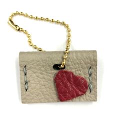 本革 キーケース キーカバー	グレー	ストラップ ハンドメイド/工房エールヨコハマ
