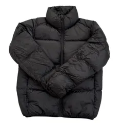 UNIQLO ユニクロ ウルトラライトボリュームジャケット 黒 ウルトラライトダウン 防寒具 冬 アウター メンズ Mサイズ