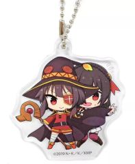 【中古】キーホルダー・マスコット(キャラクター) めぐみん＆ゆんゆん 「映画 この素晴らしい世界に祝福を! 紅伝説 アクリルキーホルダー」 ローソン・Loppi・HMV限定