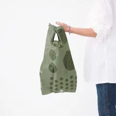 ☆ maru.khaki ☆ 392plus m ポケット収納エコバッグ S エコバッグ 折りたたみ コンパクト エコバック 392 plus m S ショッピングバッグ お買い物バッグ お買い物バック おりたたみ 折り畳み サブバッグ サブバック おしゃれのサムネイル