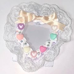 トレカデコ 硬質ケース ホイップ ハート パステル  (No.45)
