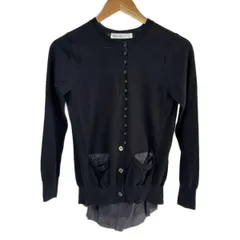 【美品】sacai　サカイ　ドッキングカーディガン　ブラック　日本製　Mサイズ サカイ - sacai | Suiting Mix Knit Cardigan-Black-1の通販