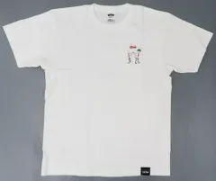 【中古】衣類 C.Cherry blossom＆ジョー 刺繍Tシャツ ホワイト フリーサイズ 「SK∞ エスケーエイト Exhibition」