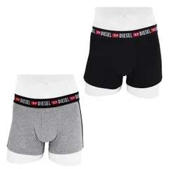 【新品】DIESEL ディーゼル　S9DZ/AMAL E6829　2枚セット　アンダーウェア  ボクサーブリーフ　ボクサーパンツ 下着　肌着　メンズ　紳士　紳士用　男性　ロゴ　ブランド　カジュアル　シンプル