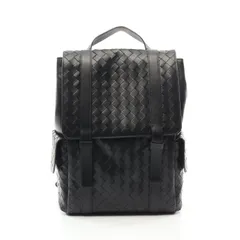 ボッテガヴェネタ BOTTEGA VENETA リュックサック バックパック バック トゥ スクール 805971V2HL18803 ブラック/シルバー レザー バックパック メンズ 新品のサムネイル