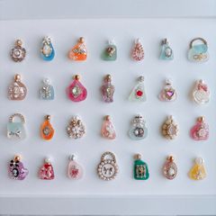 シーグラスアート　オシャレ　プリンセス　香水　化粧品　フレンチガーリー　雑貨 シーグラスアート オシャレ プリンセス 香水 化粧品 フレンチ