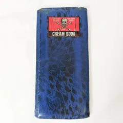 クリームソーダ長財布　ホワイト　未使用品 希少 中古・古着通販】CREAM SODA (クリームソーダ) 長財布 ホワイト