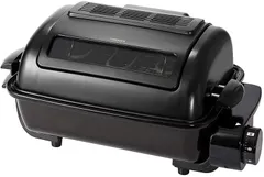 【数量限定】NFR-1100(MB) マットブラック フィッシュロースター ワイドグリル [山善]のサムネイル