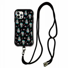 [iPhone14 Pro] スマホショルダー付 スカラー iPhoneSE 第3世代 ケース 耐衝撃 i-coronケース iPhone16 15 14 13 12 11 スマホケース アイフォン 全機種対応 スマホカバー scolar きのこと子供 総柄 