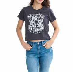 2025春夏 新品【BILLABONG/ビラボン】GRAPHIC BABY FIT TEE Tシャツ OFB レディース BF01C211