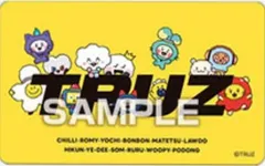 【中古】食玩 ステッカー・シール 集合(ロゴ入り) 「TRUZ デコステッカー ガムつき」