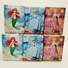 ディズニー　プリュネルドール　第1弾　アリエル　シンデレラ　ラプンツェル　合計10個