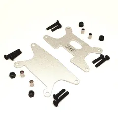 【人気商品】GF-01用 タミヤ サスペンションブラケット補強プレート アルミ kingflyのサムネイル