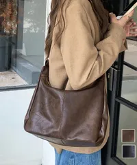 ショルダーバッグ 斜めがけ PUレザー鞄