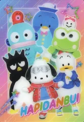 【中古】アニメ系トレカ No.17[メタリックプラカード]：はぴだんぶい集合