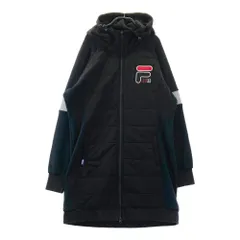 サイズ：LL FILA GOLF フィラゴルフ  中綿 ロング丈 ジャケット  ブラック系 [240101454039] ゴルフウェア レディース ストスト