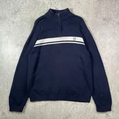 CHAPS チャップス ハーフジップ コットンニットセーター メンズXL相当 