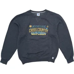 mi希少90s無地USAラッセルアスレチックXXLスウェット短丈トレーナー 90's RUSSELL ATHLETIC HIGH COTTON Football Sweatshirt USA製
