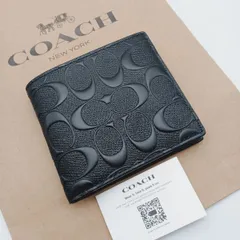 2023年最新】coach 折り財布 メンズ 小銭入れ付きの人気アイテム